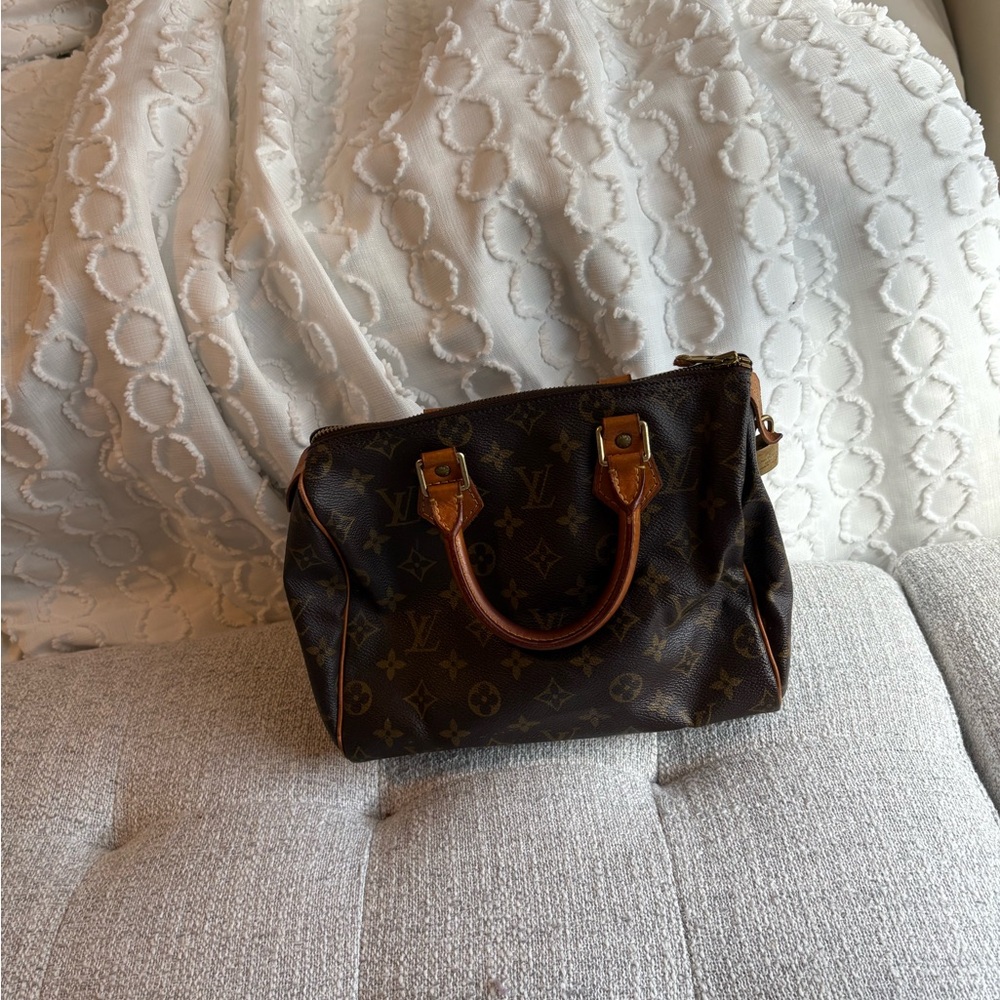 Louis Vuitton Dark Brown Monogram Satchel
